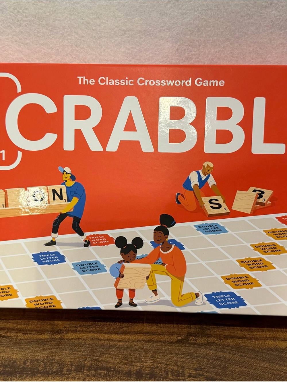 Vintage Classic Scrabble Family Edition Board Game - Orange NEW NEVER OPENED
